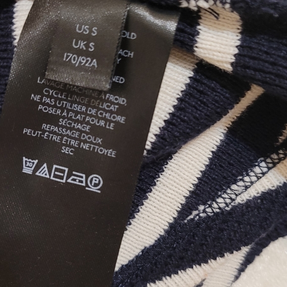 Maeve by ANTHROPOLOGY Beautiful nautical look sleeveless top (a74) - Picture 3 of 5